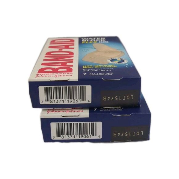 Pack of 2 - Band-Aid Water Block Flex Waterproof Bandages Extra Large 7 Count - Picture 8 of 8